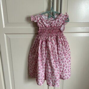 🌸💗 Minnie Minors Vintage Smocked Dress – Size 4 💗🌸